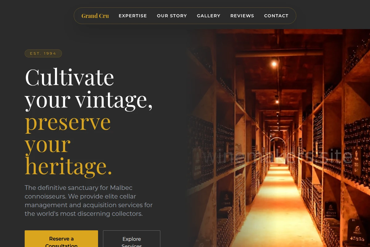 Malbec Wine Cellar