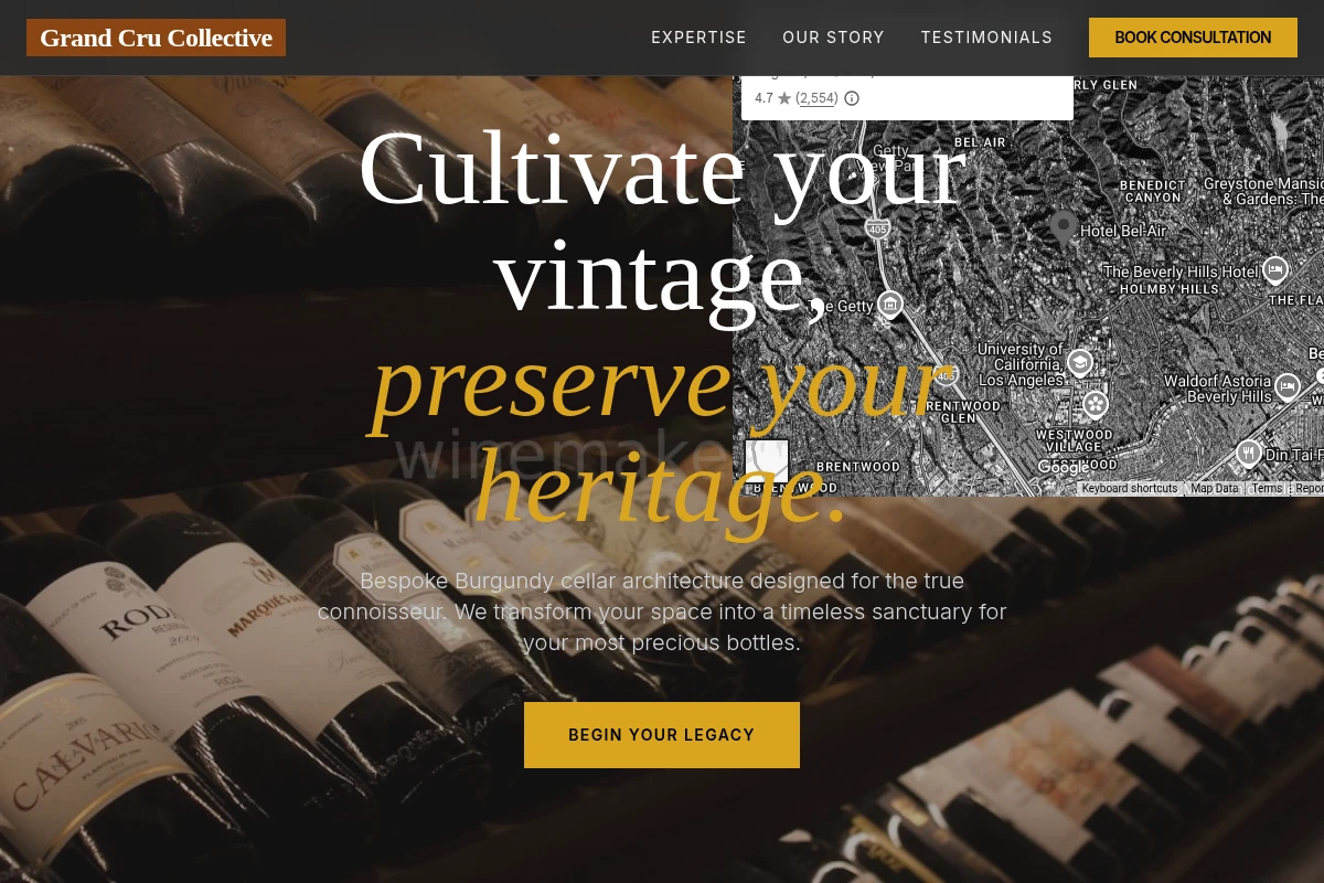 Burgundy Wine Cellar
