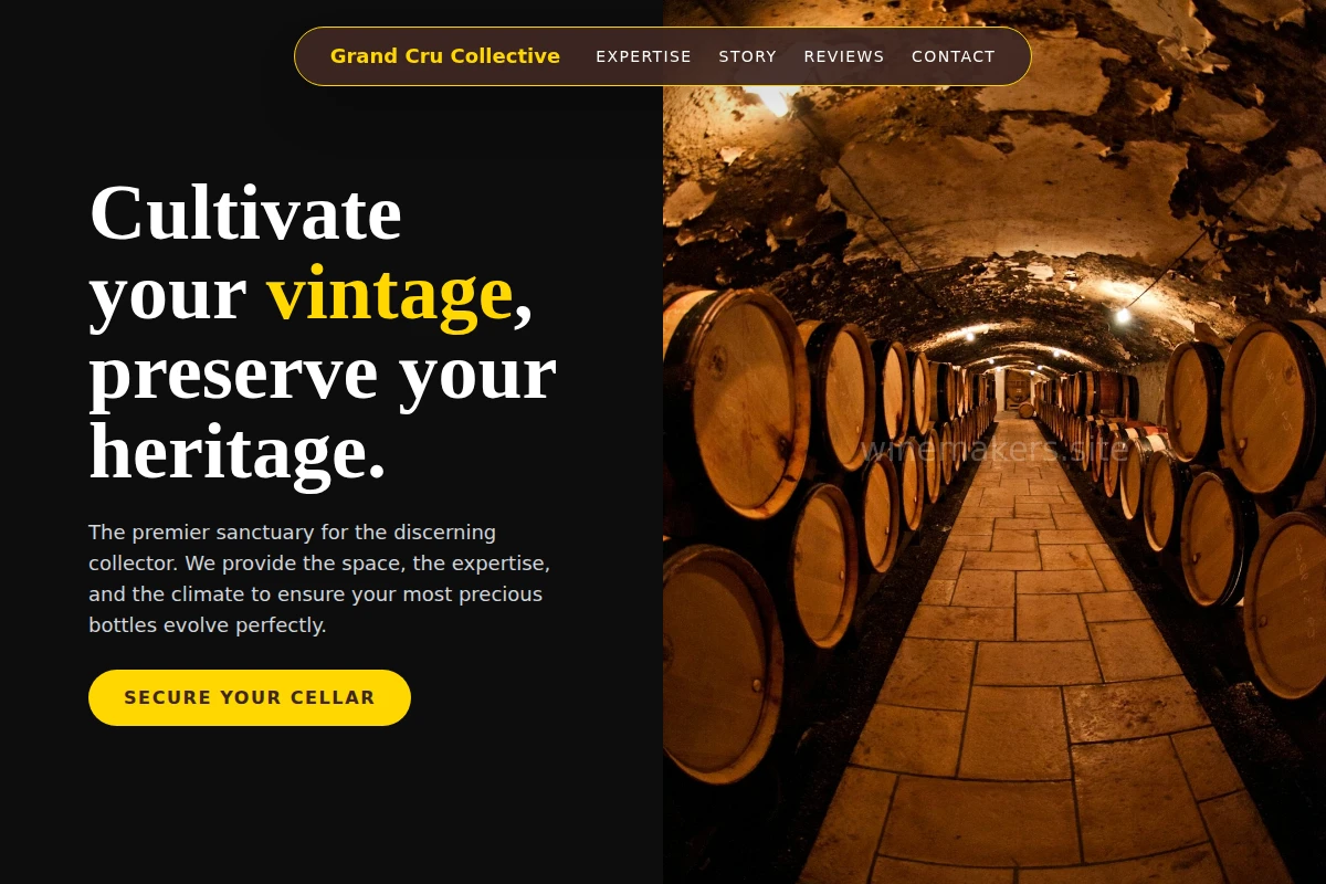 Moscato Wine Cellar