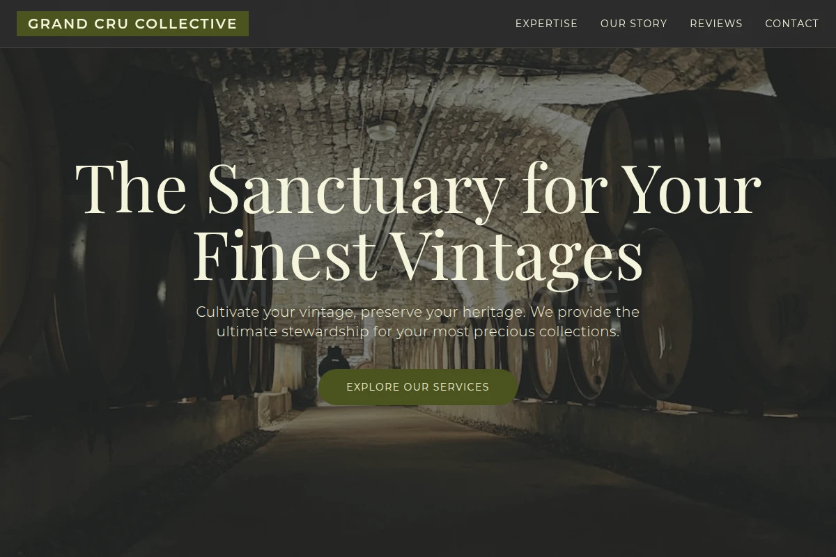 Grape Wine Cellar