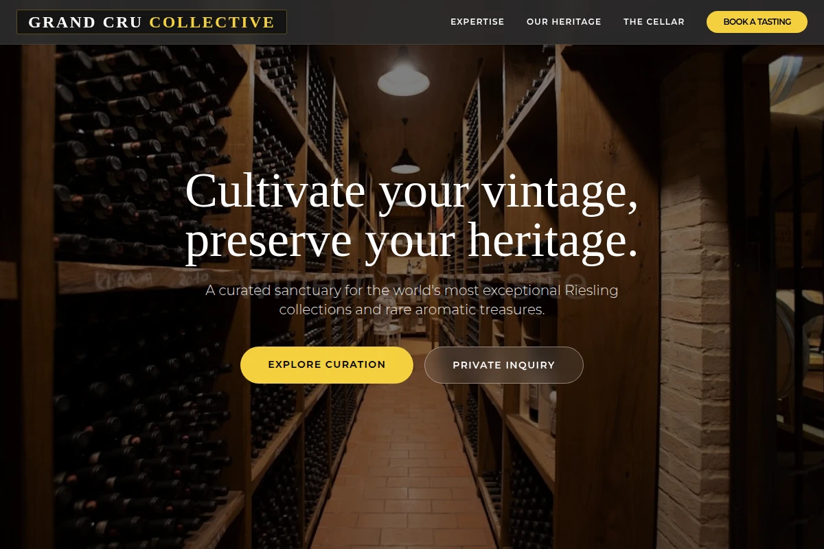 Riesling Wine Cellar