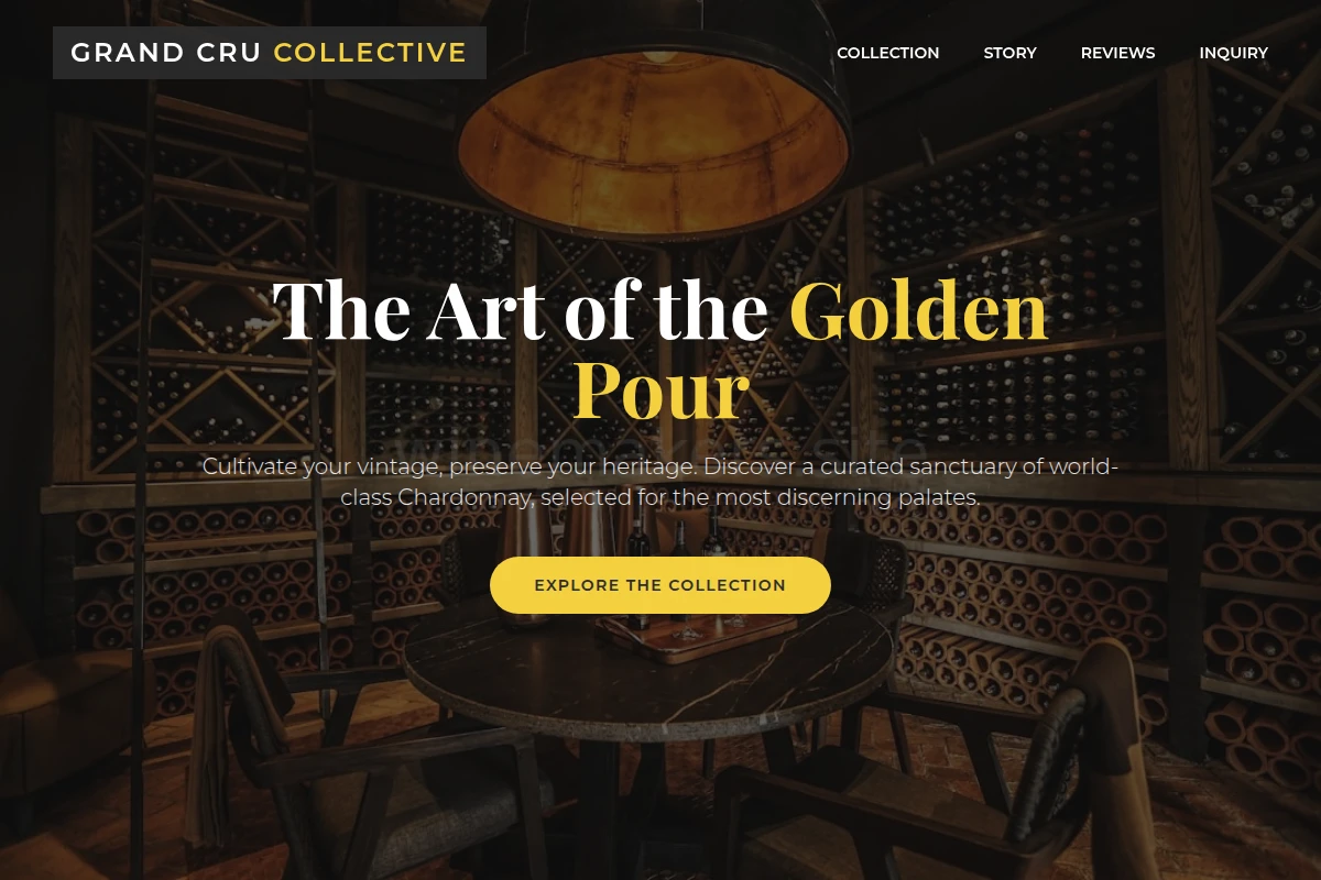 Chardonnay Wine Cellar