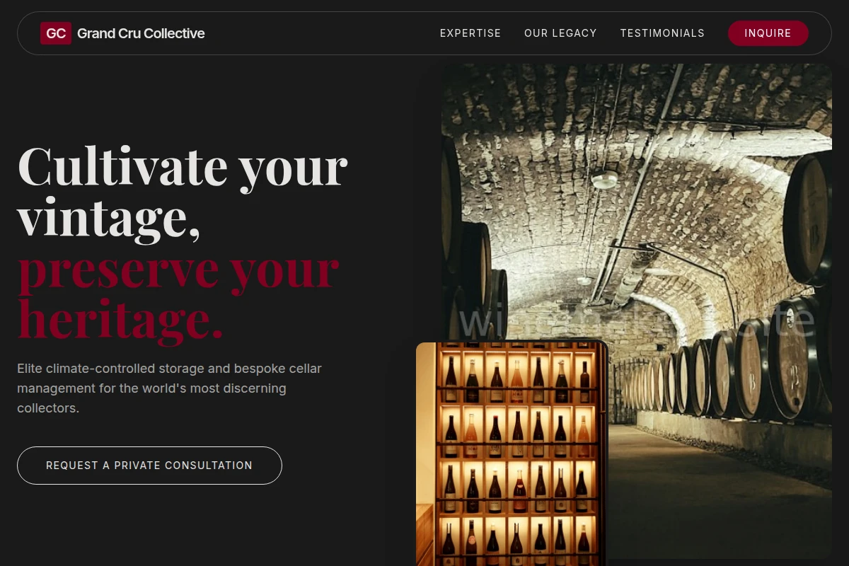 Brut Wine Cellar