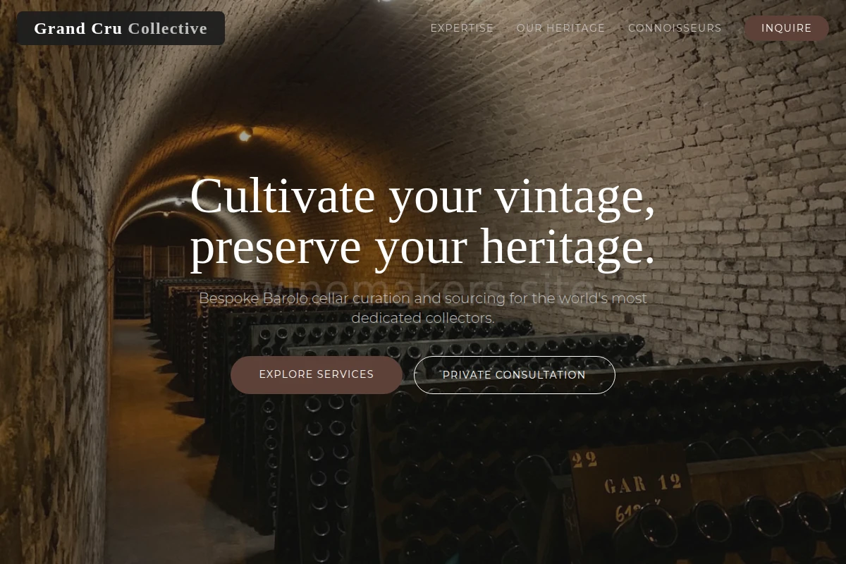 Barolo Wine Cellar