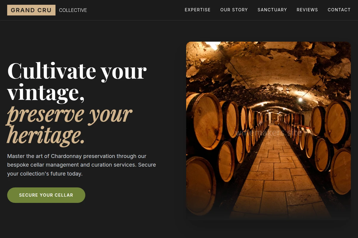 Chardonnay Wine Cellar