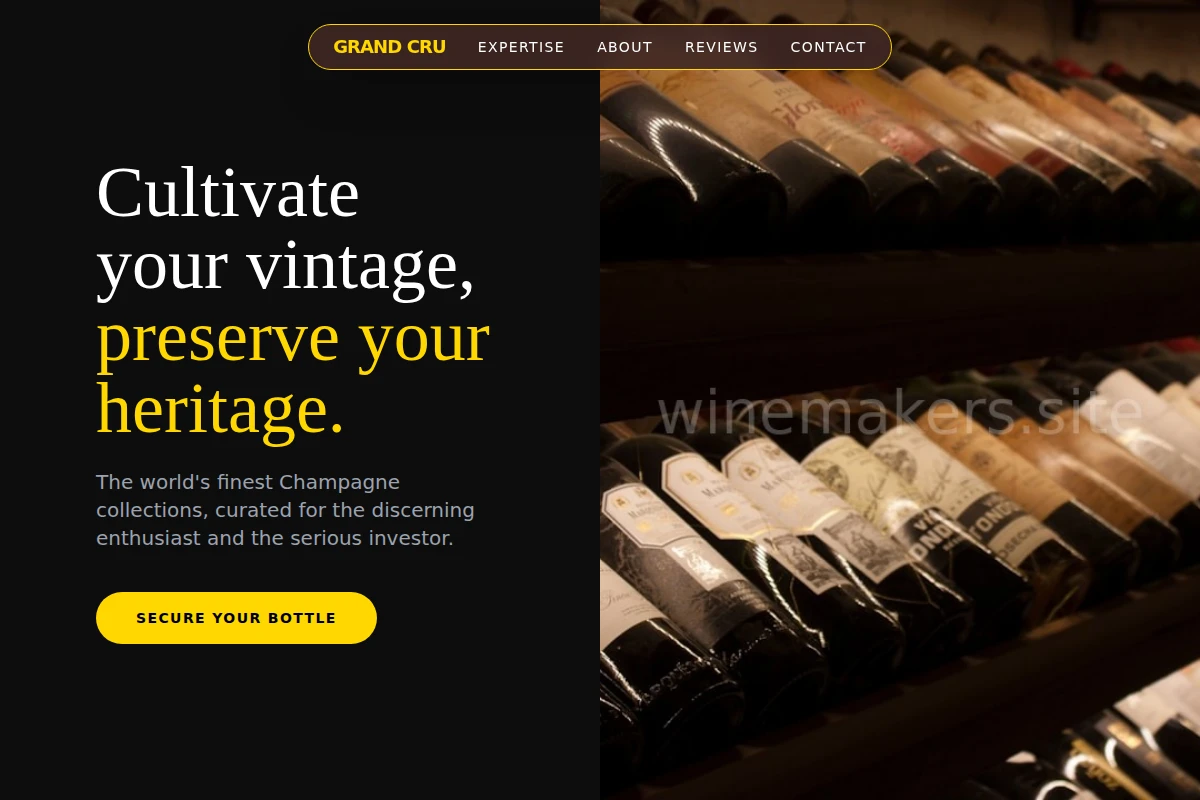 Champagne Wine Cellar