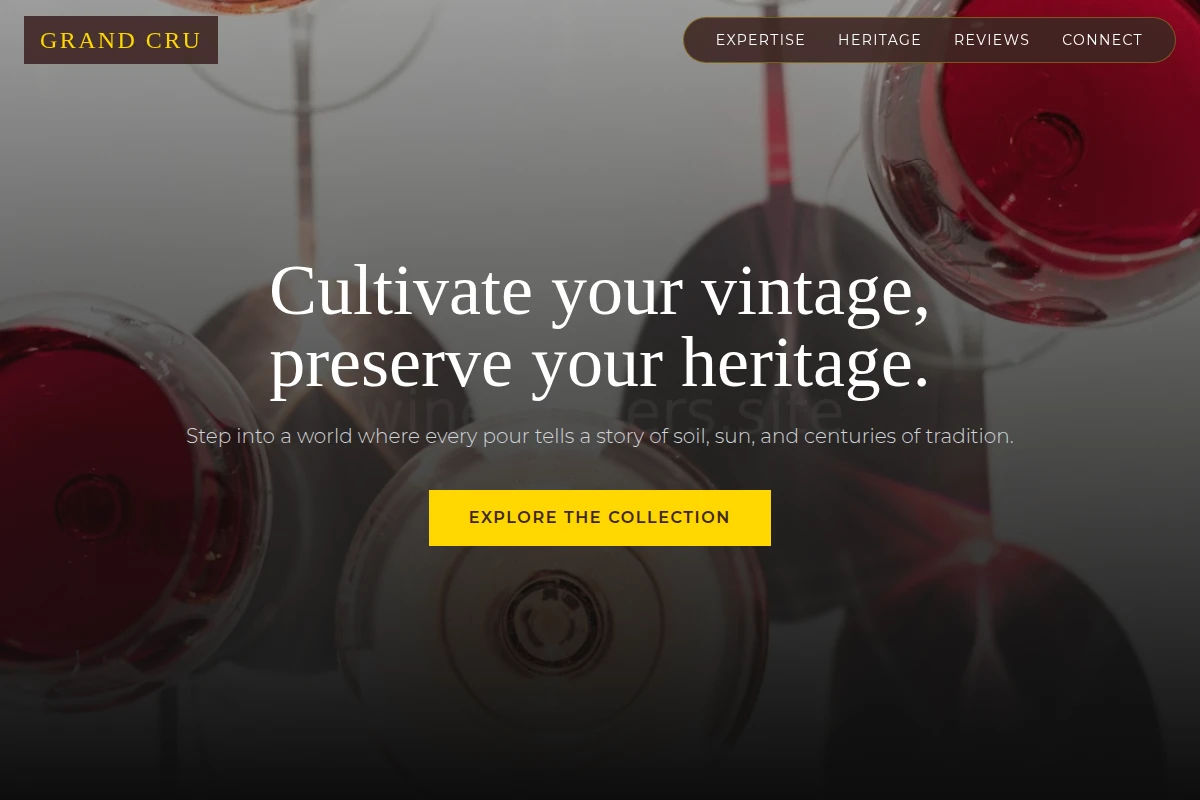 Vintage Wine Tasting