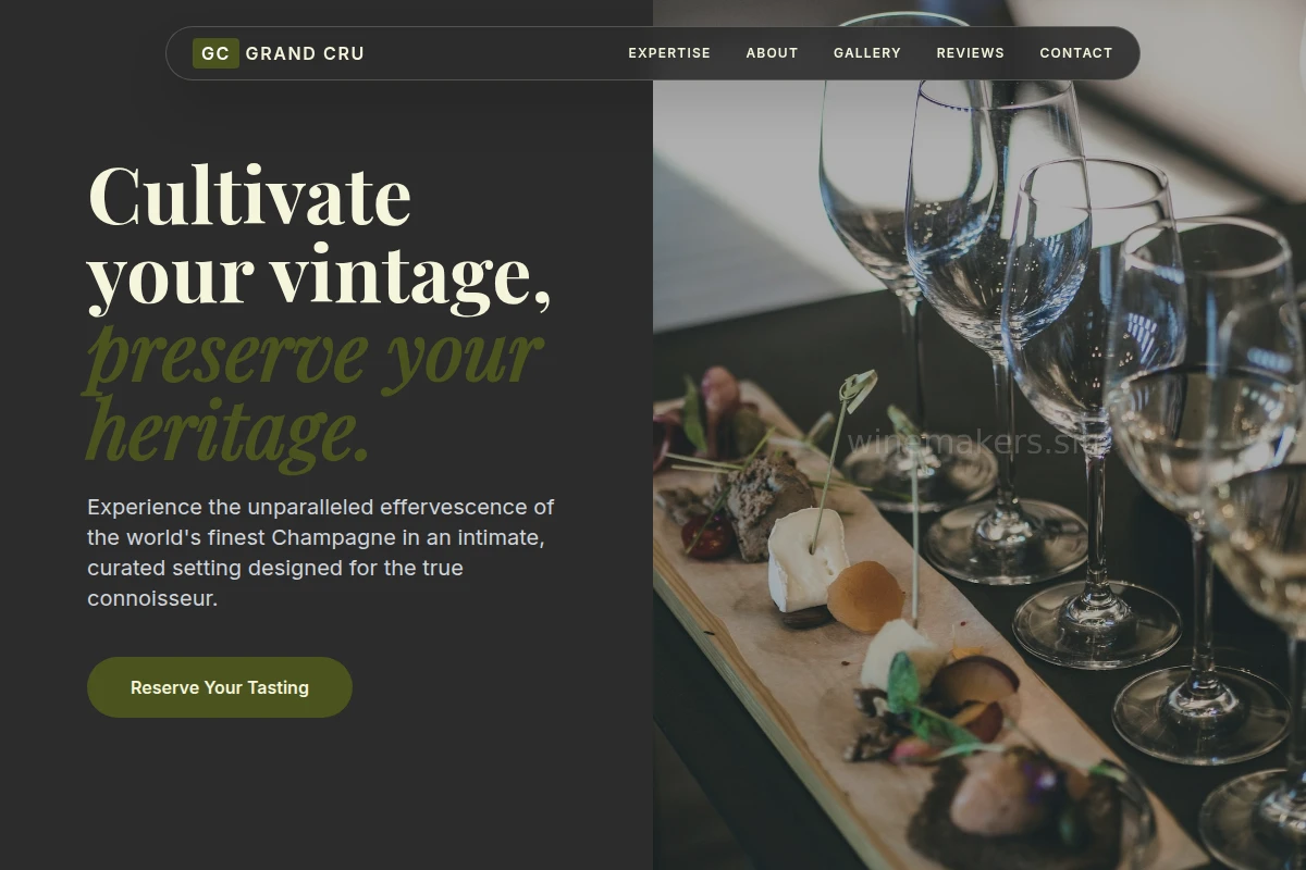 Champagne Wine Tasting